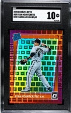 2020 Donruss Optic #59 Ryan Mountcastle RED PANDORA PRIZM /99 SGC 10 GEM MINT RC