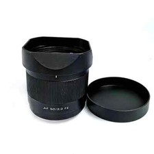 Bayonet Metal Square Lens hood With Free Metal Cap fit for Viltrox 50mm F2.0