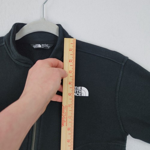 The North Face Jacket Girls 10 Faded Black Cozy Dream Fleece Full Zip Youth Kids - Picture 5 of 13