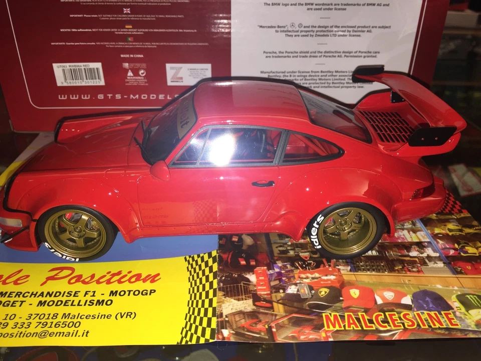 GT083 GT SPIRIT 1 18 PORSCHE 911 964 RWB RED VERY RARE NEW SHIPPING WORLDWIDE - Immagine 2 di 4