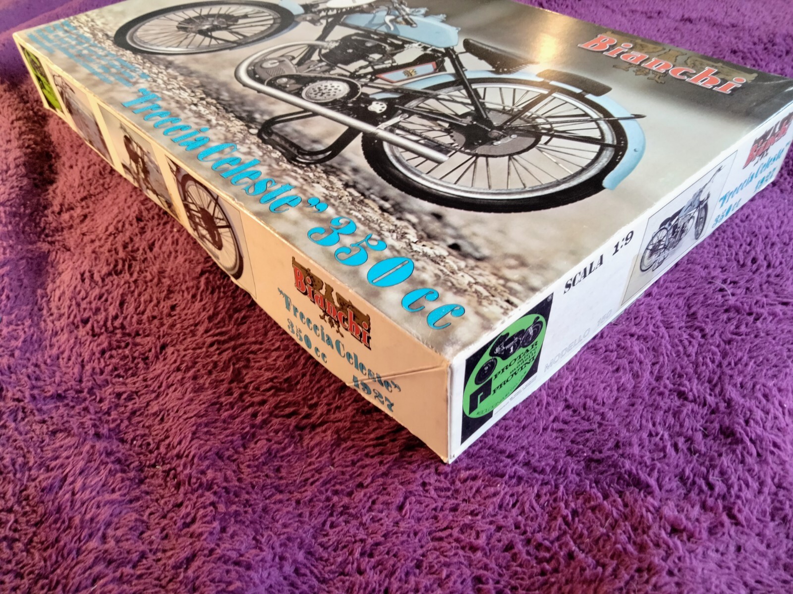 PROTAR 19 Bianchi "Freccia Celeste" 350 cc Motorcycle Model Kit 150