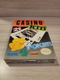 Casino Kid Nintendo NES with box Authentic