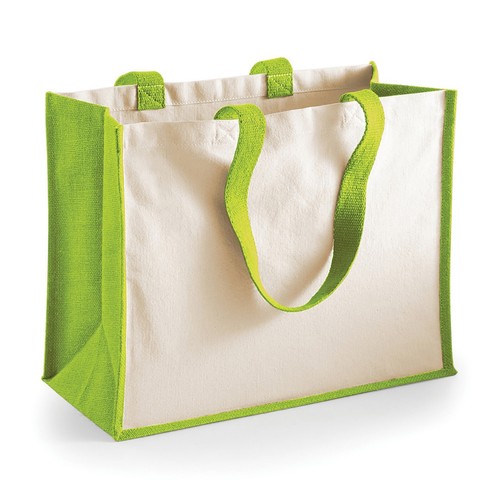 Classic Jute Shopper Bag Hessian Burlap Reusable Woven Tote Shopping Carrier - Picture 37 of 57