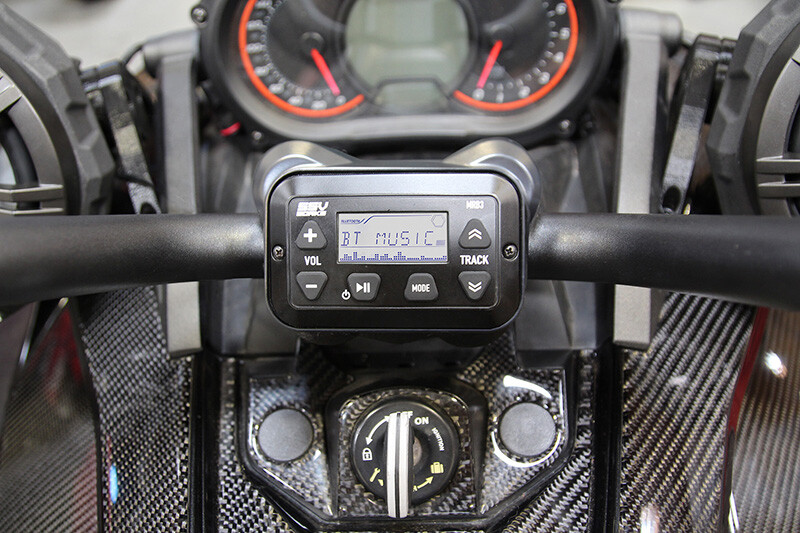 Bluetooth-приемник для Can-Am SPYDER F3 2015-18 годов выпуска динамики KickerДомашний кинотеатр
