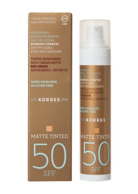 matte tinted sunscreen