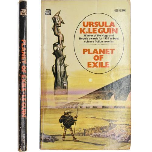 URSULA K LE GUIN PLANET OF EXILE 1966 PB Vintage SCI-FI HAINISH CYCLE JOSH KIRBY - Bild 2 von 3