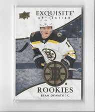 2018-19 Exquisite Collection Rookies Ryan Donato RC Rookie Bruins /299 
