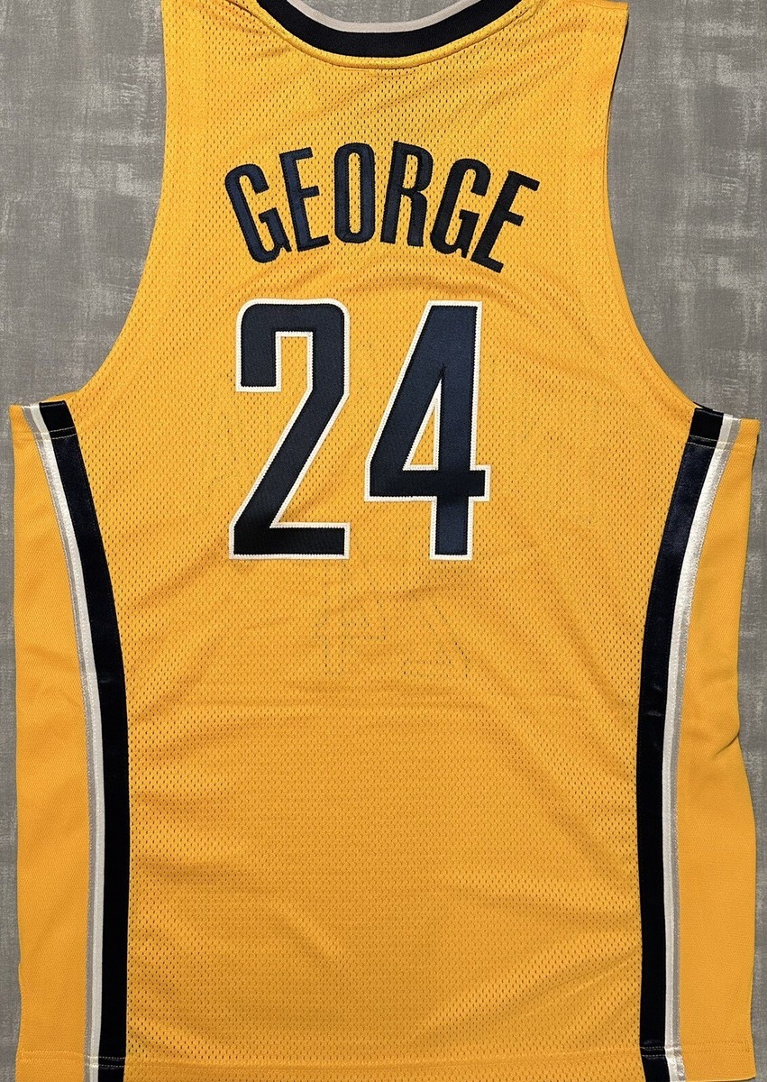 Authentic Adidas NBA Indiana Pacers Paul George Basketball Jersey