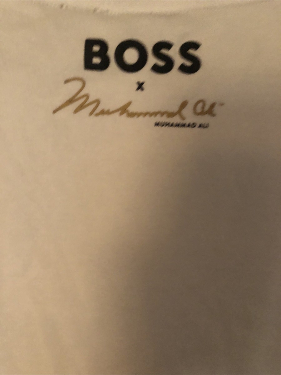 hugo boss muhammad ali t shirt