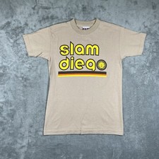 Slam Diego Men’s Small Bayside T-Shirt IBEW Local 569 Theme San Diego Padres