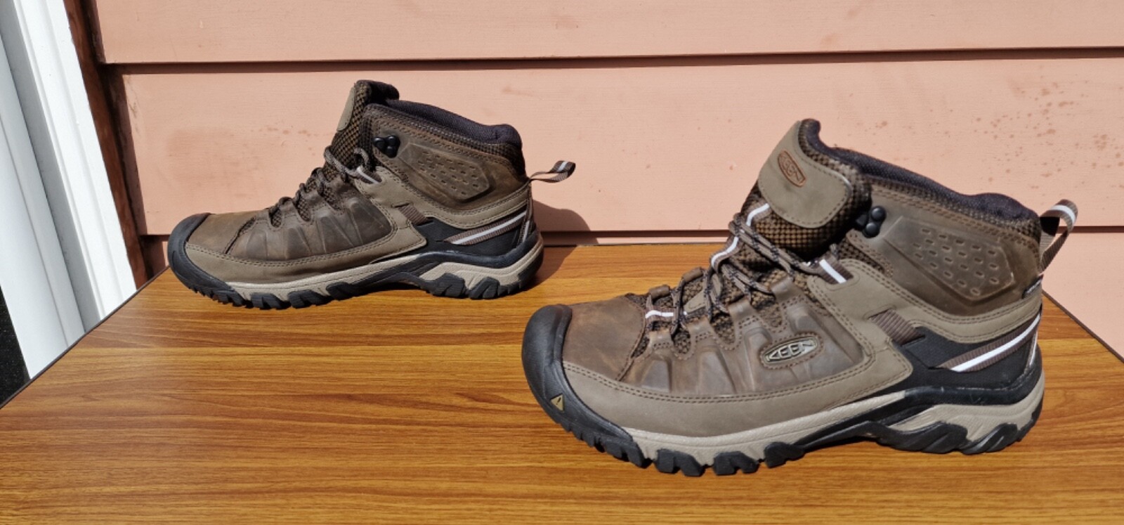 Stivali marroni Keen Targhee III da trekking da uomo impermeabili 1020178 US 11 5 EUR 45 E94B