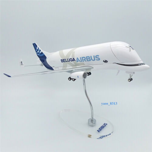 NEU 1/200 Maßstab Beluga XL Verkehrsflugzeug Modell AIRBUS HAUS FARBE lackiert - Bild 1 von 12