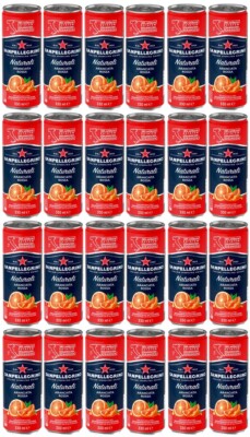 24 Dosen Sanpellegrino Naturali Aranciata Rossa a 0,33 L inkl. EINWEG Pfand 