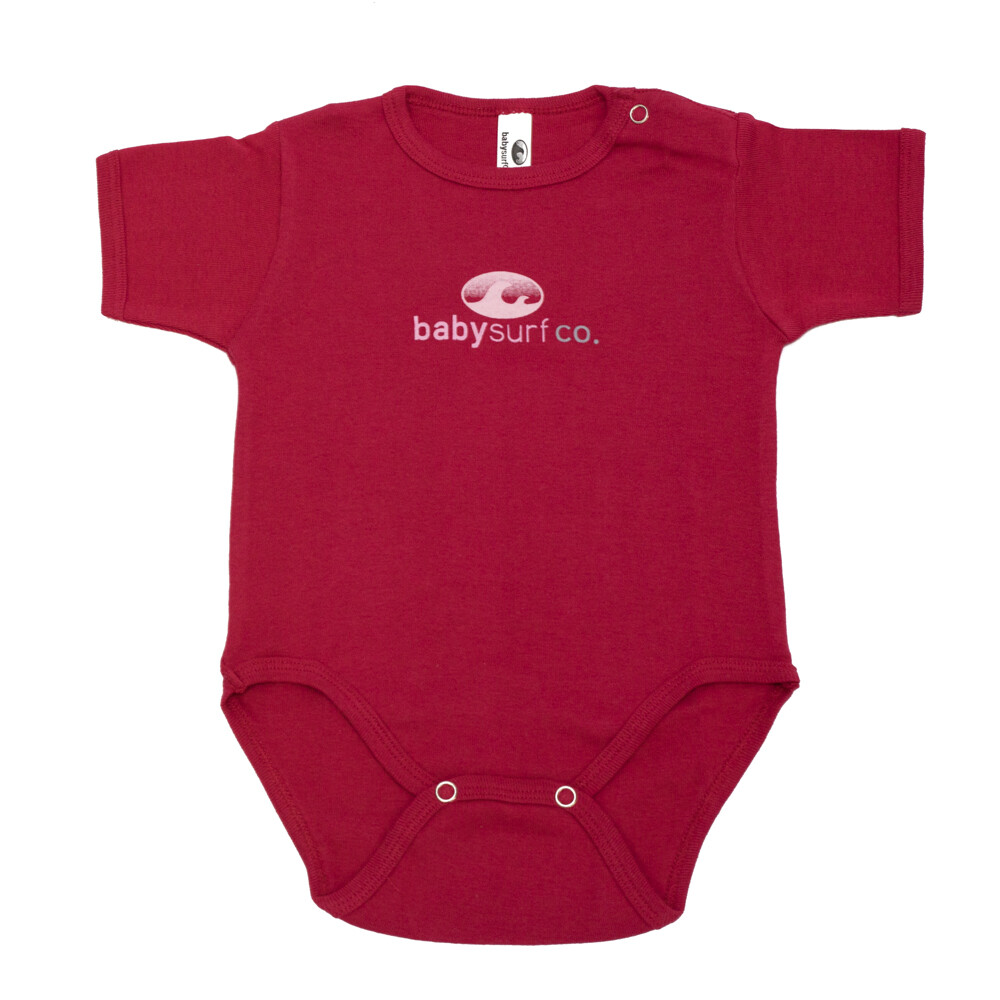 Baby Surf Company One Piece Red Baby Toddler Clothing Short Sleeve
