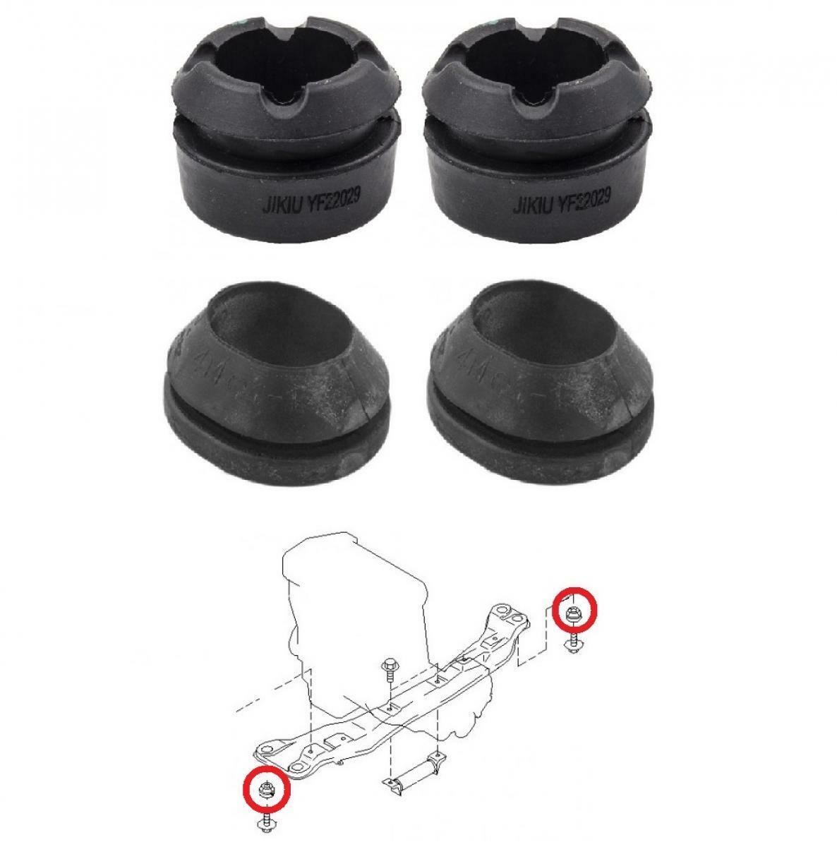 4 Crossmember Body Frame Mount Bushing Cushion Rubber For 4 Crossmember Body Frame Mount Bushing Cushion Rubber For