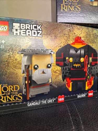 LEGO Lord of the Rings Brickheadz 40751, 40631 & 40632 Brand New Sealed - Picture 2 of 4