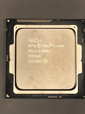 Intel Core i5-4590 SR1QJ 3.3 GHz CPU Processor   6m Cache,  Up to 3.7 GHz