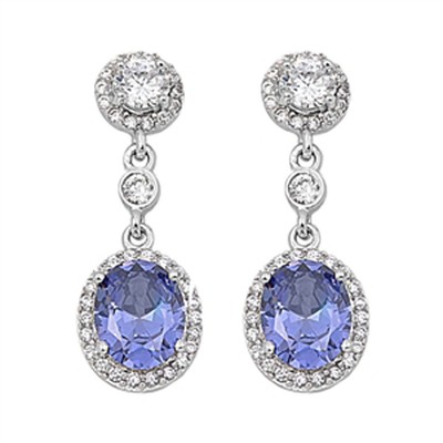 Halo Heart Earrings Clear Simulated CZ .925 Sterling Silver Halo Heart Earrings Clear Simulated CZ .925 Sterling Silver