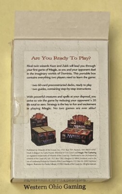 Magic The Gathering 1996 European Introductory 2 Player Set NEW