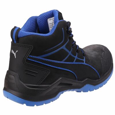 Puma Safety Krypton Blue Boots Safety Nubuck Leather S3