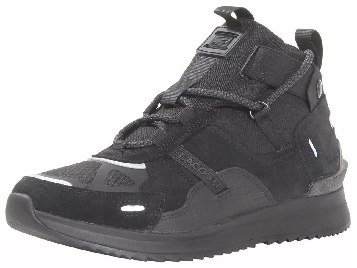 Lacoste Men's Run-Breaker-0320-1-SMA Sneakers High Top Black