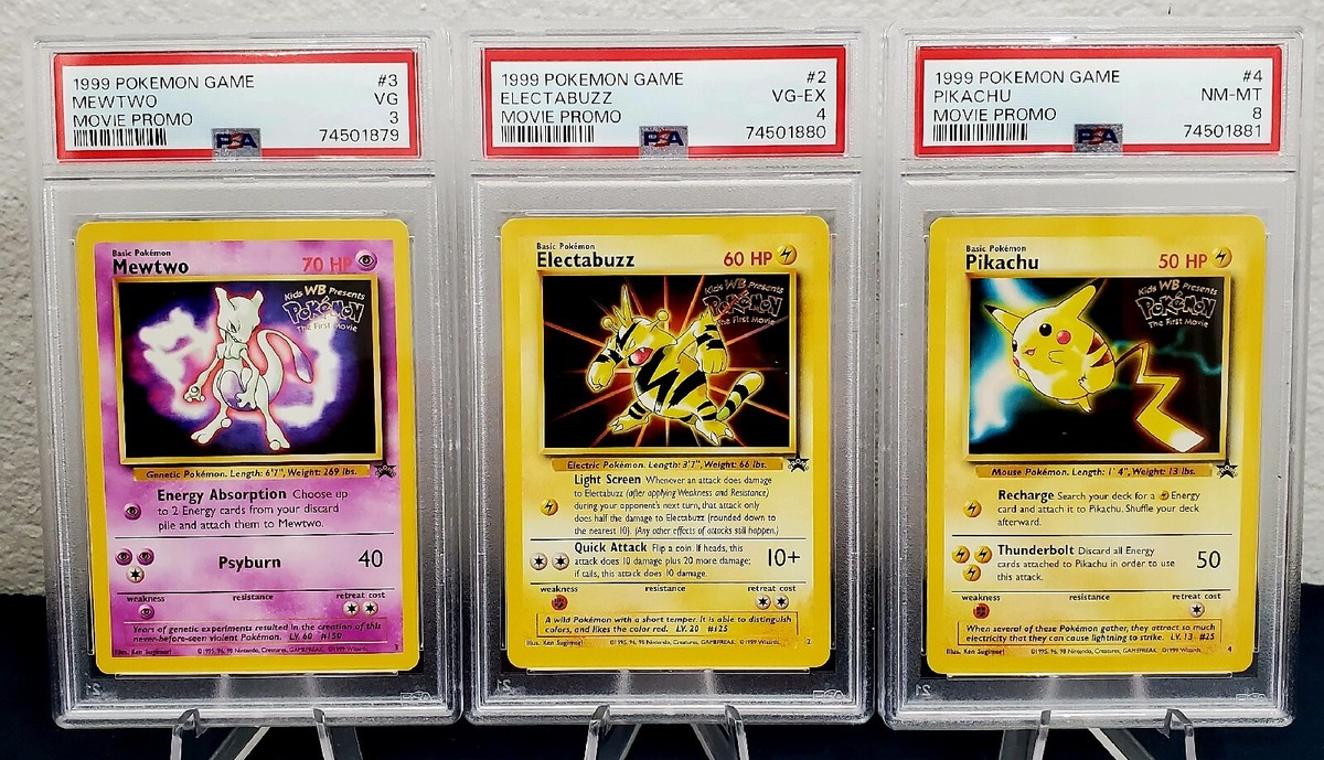 pokemon the first movie promo cards All 4 Pokmon The First Movie promos : r/PokemonTCG