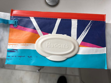 Huggies Clutch n Clean Baby Wipes Travel Pouch Reusable Refillable