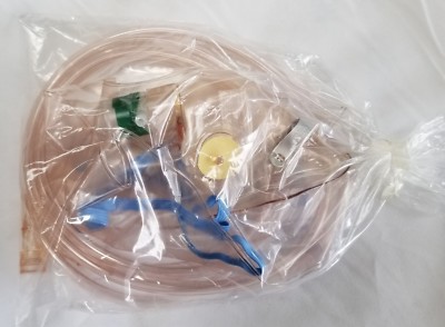 Portex First Breath 3 In 1 Oxygen Mask w/ 1L Bag & 7' Tubing Ref 001423 (Qty 5)
