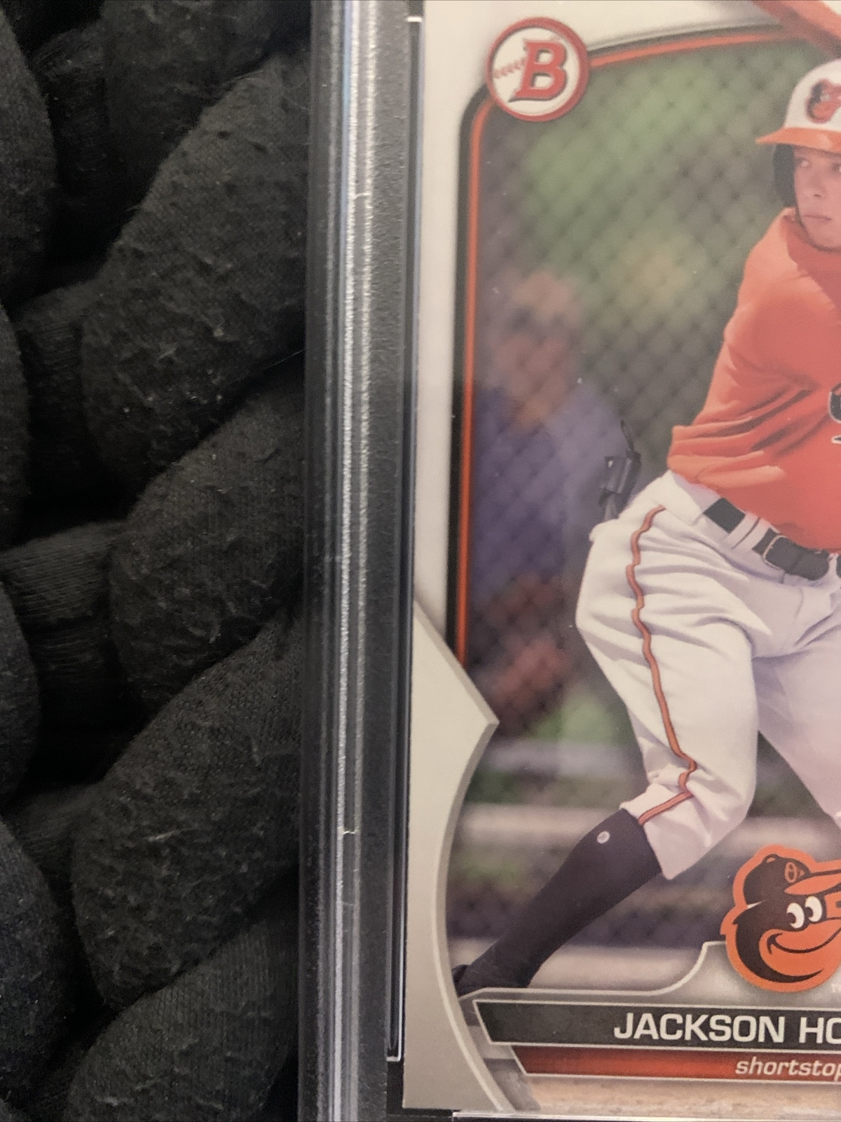 Jackson Holliday 2023 Bowman Paper PSA 10 Gem Mint Orioles MLB #1 Prospect #BP20 view 9