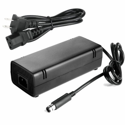 NEW AC Adapter Charger Power Supply Cord for Xbox 360E Brick Console USA