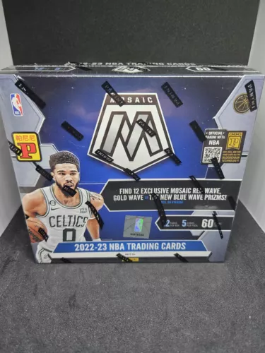 2022-23 Panini Mosaic NBA Basketball ASIA TMall Box - New Sealed - 12 Prizms
