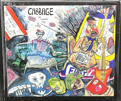 CABBAGE - THE EXTENDED PLAY OF CRUELTY, EP CD ALBUM, (2017) NEW / SEALED