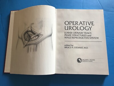 Used excellent Operative Urology Lower UI tract pelvic, male repro 