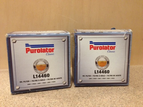 Two (2) Purolator Classic L14460 Engine Oil Filters - Brand New in Box!