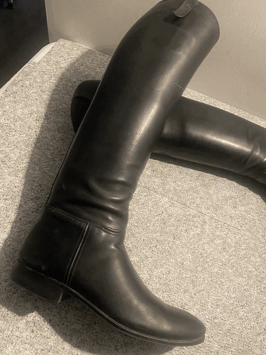 Women's E Vogel Leather Tall Field Boots Riding Equestrian Size 6 - Picture 2 of 8