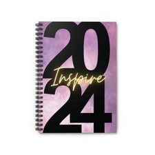 Spiral Notebook - Ruled Line 2024