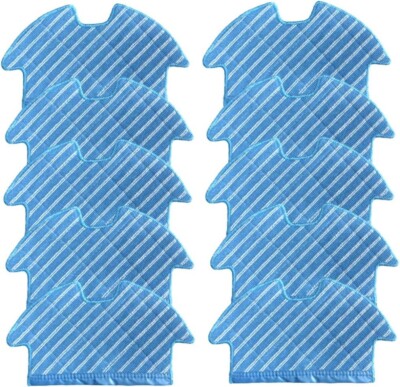 10Pcs Mop Cloth Pads for Ecovacs Deebot ozmo 900 Vacuum Cleaner Accessories (10)