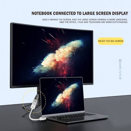 For MacBook Pro Mini DP to HDMI Adapter Cable Thunderbolt Display Port - Afbeelding 6 van 20