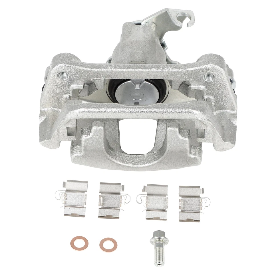 Rear Left Right Brake Calipers w/ Bracket Pair For 2012-2017 Dodge Grand Caravan - Image 2 of 4