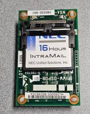 NEC Nitsuko IP1WW-DSPDB-B1 module with 16 Hour IntraMail CF card