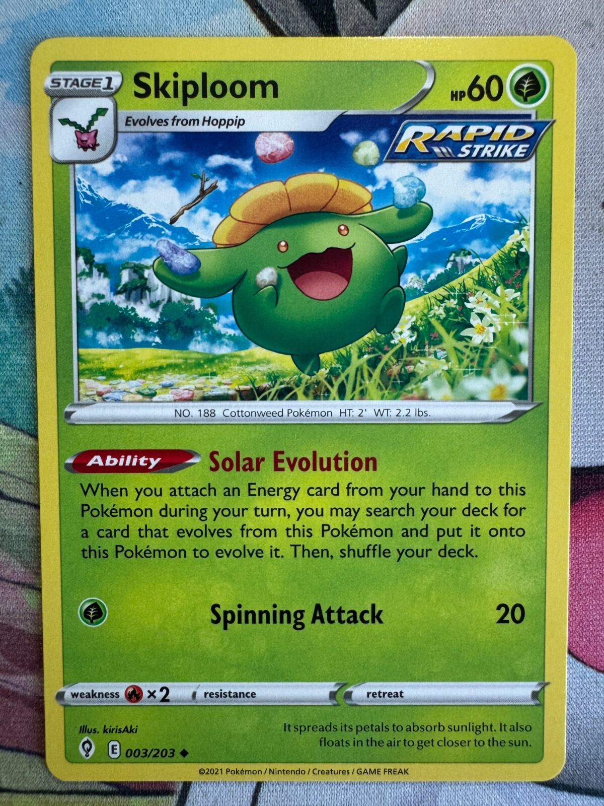 Skiploom \Non Holo English Pokemon TCG BKR203