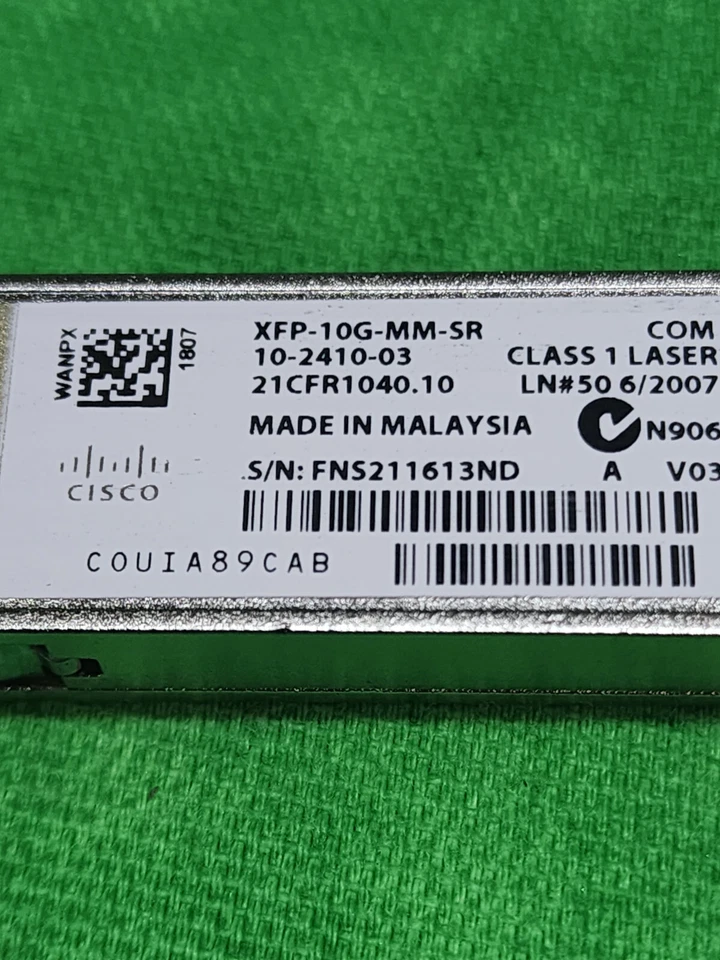 Cisco ASR1000-6TGE V02 6 Port XFP Gigabit Line Card 6 x XFP-10G-MM-SR - Image 4 of 4
