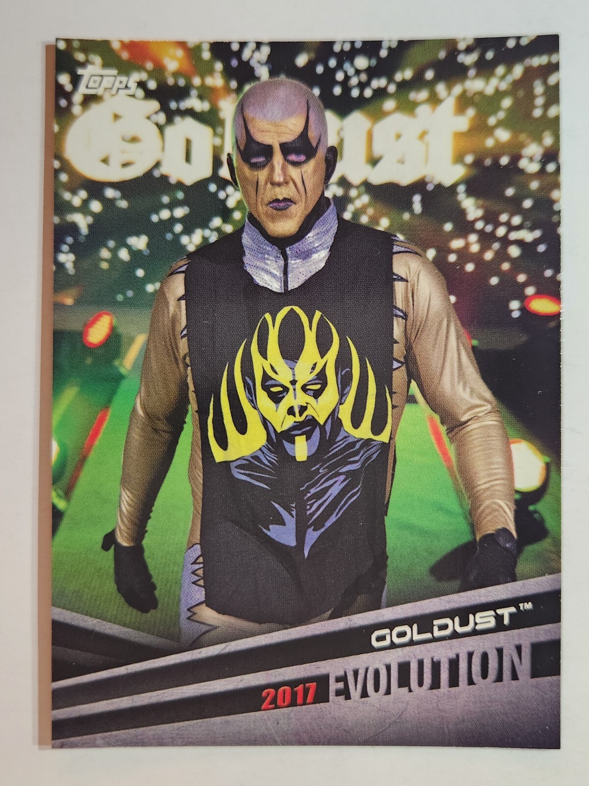 2018 Topps WWE Evolution #E-20 2017 GOLDUST