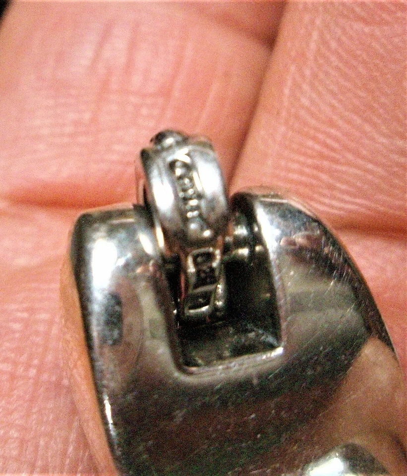 Collar Lagos Caviar PESADO H-Link Plata de Ley 18K 18.5 x 0.55" Grueso Foto 3 de 4