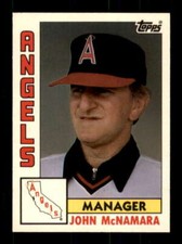 1984 Topps Tiffany #651 John McNamara NM/NM+ Angels 232375
