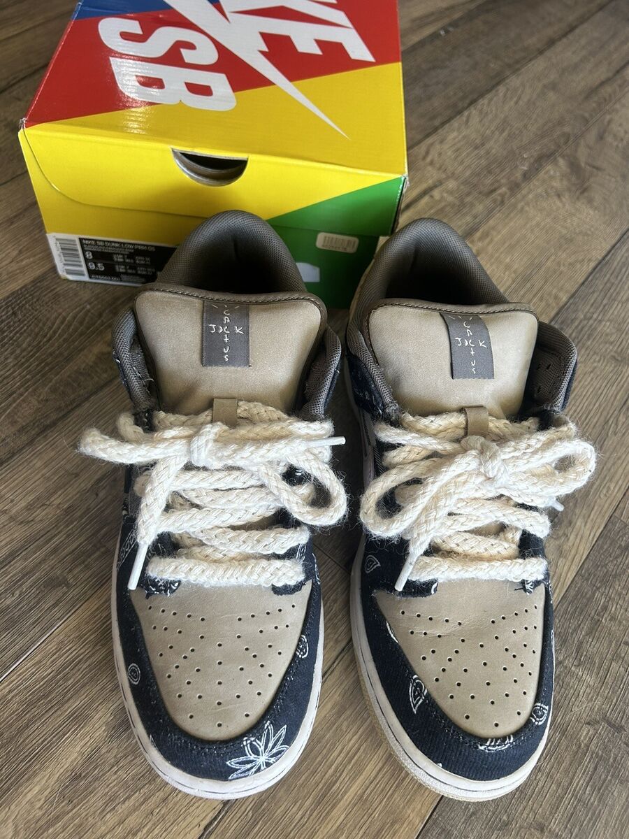 Size 8 - Nike Dunk Low Premium QS SB x Travis Scott Cactus Size 8 - Nike Dunk Low Premium QS SB x Travis Scott Cactus