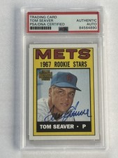 Topps Archives Reserve 1967 Mets Rookie Stars Tom Seaver Auto PSA 84564890
