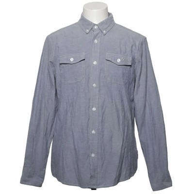 Lee Cooper, Oxford Hemd, Größe: M, Grau, Baumwolle/Polyester, Einfarbig #HIG