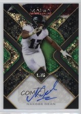 2022 Mania American Football Triangle Scribbles 1/3 Nakobe Dean Auto 11wy