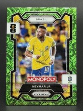 2026 Panini Prizm Monopoly FIFA Neymar Jr. #15 Green Wave SP Prizm